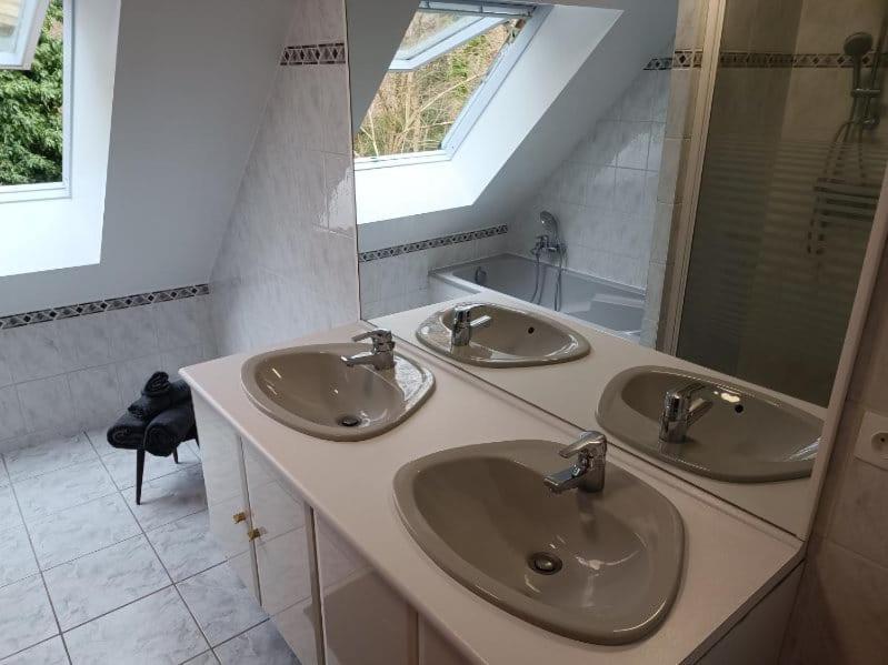 La Fontaine Aux Enfants - Gr5 - Chambre Avec Sdb Privee Abreschviller Εξωτερικό φωτογραφία